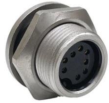 Conxall-SF4281-8SG-3ES Connecteur circulaire Conn Circular SKT 8 POS Solder ST Panel Mount 8 Terminal 1 Port Box