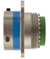 SOURIAU-8T024B24PA Steckverbinder, rund Conn Circular PIN 24 POS Crimp ST Flange Mount 24 Terminal 1 Port Medical