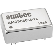 Aimtec-AM3T-0507S-VZ 直流-直流转换器和开关式调节器模块 Module DC-DC 5VIN 1-OUT 7.2V 0.417A 3W 12-Pin DIP Module