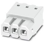 PHOENIX CONTACT-1815028 连接器插头及 PCB 插座 Header, nominal current: 6 A, rated voltage (III/2): 160 V, number of positions: 6, pitch: 2.5 mm, color: white, contact surface: Tin, mounting: THR soldering