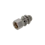 Conn BMA-SMA Adapter 0Hz to 18GHz 50Ohm ST Panel Mount F/F Gold Single