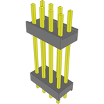 Conn Board Stacker HDR 8 POS 2.54mm Solder ST Top Entry Thru-Hole Bulk