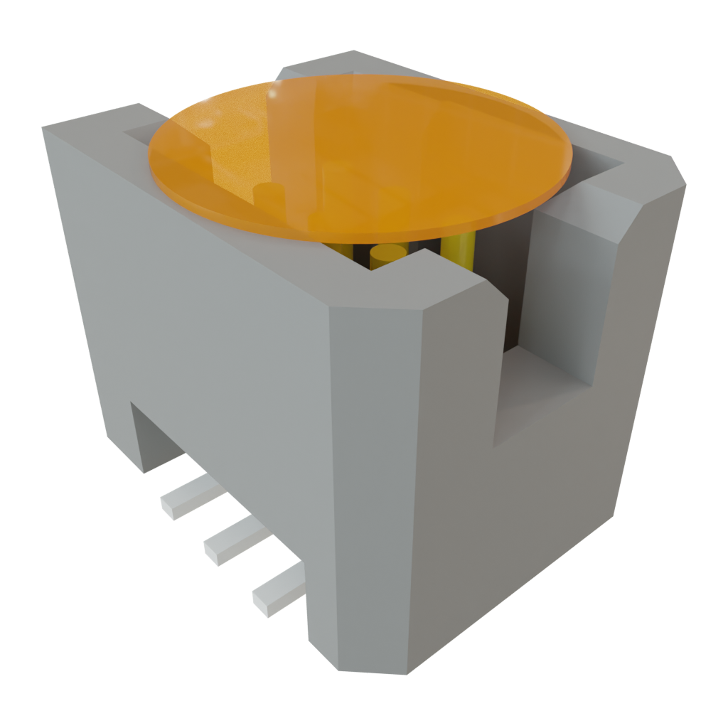 Samtec-TFM-103-02-L-D-K Cabezales del conector y receptáculos PCB Conn Shrouded Header (4 Sides) HDR 6 POS 1.27mm Solder ST Top Entry SMD TIGER EYE™ Tube