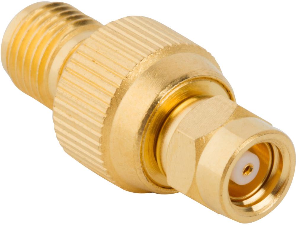 Amphenol RF-242175 射频连接器 Conn SMA-SMC Adapter 0Hz to 10GHz 50Ohm ST RCP/PL Gold