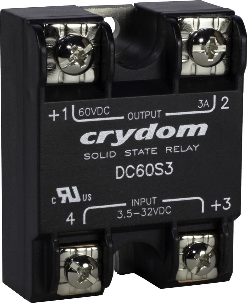 Sensata Technologies-DC60SA3 Halbleiterrelais Solid State Relay 4mA 280V AC-IN 3A 60V DC-OUT 4-Pin