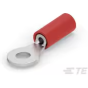 TE Connectivity-326878 Steckverbinderanschlüsse Ring Tongue Terminal 16-22AWG Copper Red 21.44mm Tin Loose