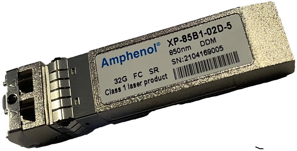 Amphenol-XP-85B1-02D-5 光纤收发器 TX/RX Optical Fiber 28.05Gbps 20-Pin Tray