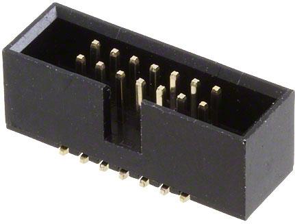 CnC Tech, LLC-3220-14-0300-00-TR 连接器插头及 PCB 插座 Conn Shrouded Header (4 Sides) HDR 14 POS 1.27mm Solder ST SMD T/R