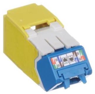 Panduit-CJUD6X88TGYL Raccordement téléphone et télécom Conn RJ-45 F 8 POS IDT Cable Mount 8 Terminal 1 Port Mini-Com® Cat 6a Carton