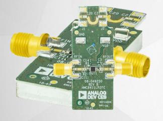 Analog Devices-EV1HMC8411LP2F  HMC8411 RF Amplifier Evaluation Board