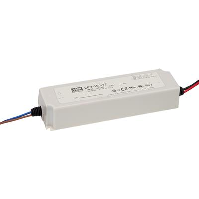 MEAN WELL-LPV-100-15 LED Power Supplies AC/DC LED Power Supply 100.5W Single 4-Pin