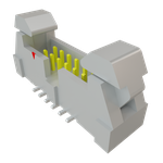 Conn Ejector Header HDR 12 POS 2mm Solder ST Top Entry SMD Tube