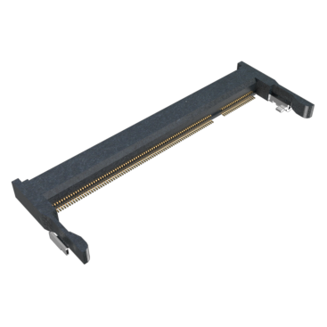 Amphenol Communications Solutions-10033853-252TSRLF Steckverbinder, Buchsen DDR2 SO-DIMM, Storage and Server Connector, Right Angle, Surface Mount, 200 Position, Standard Type, 0.60mm (0.024in) Pitch
