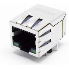 Pulse Electronics Corporation-JKM-0004NL Steckverbinder, Telefon und Telekommunikation Conn RJ-45 F 8 POS 2.54mm Solder RA Thru-Hole 12 Terminal 1 Port