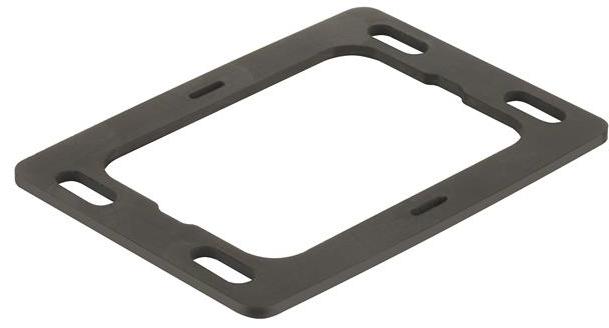 HARTING-19430009801 Steckverbinderzubehör Flange gasket, Size 06 B, NBR, Black