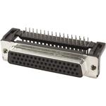 Conn D-Sub F 50 POS 1.38mm Solder RA Thru-Hole 50 Terminal 1 Port