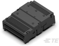 TE Connectivity-2318579-2 电话及电信连接器 Conn QSFP-DD RCP 76 POS 0.8mm Solder RA SMD 76 Terminal 1 Port T/R