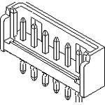 Conn Shrouded Header (3 Sides) HDR 6 POS 2mm Solder ST Top Entry Thru-Hole Tray