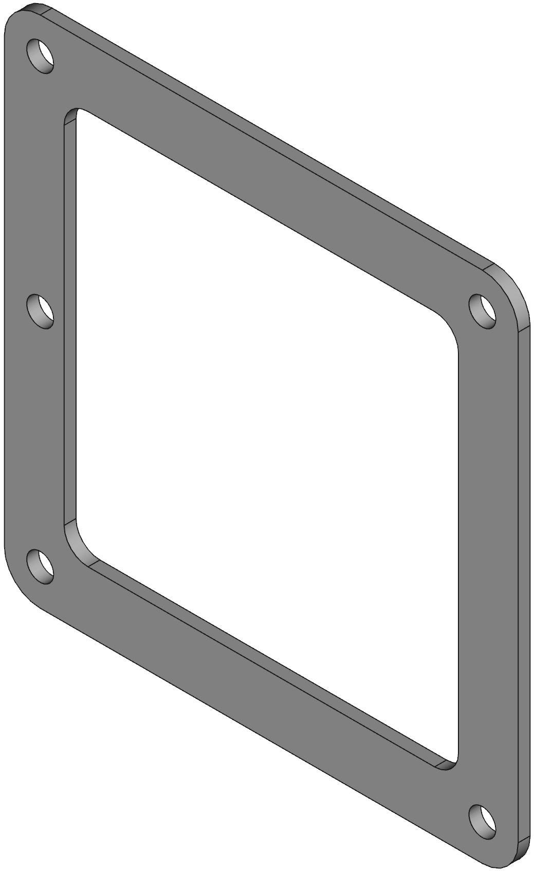 Hammond Manufacturing-1485CK Accessori per cavi Cable Accessories Cable Accessories Cover Steel Gray