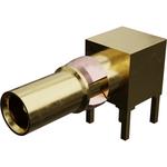 Conn 1.0/2.3 50Ohm Solder RA Thru-Hole RCP Gold Tray