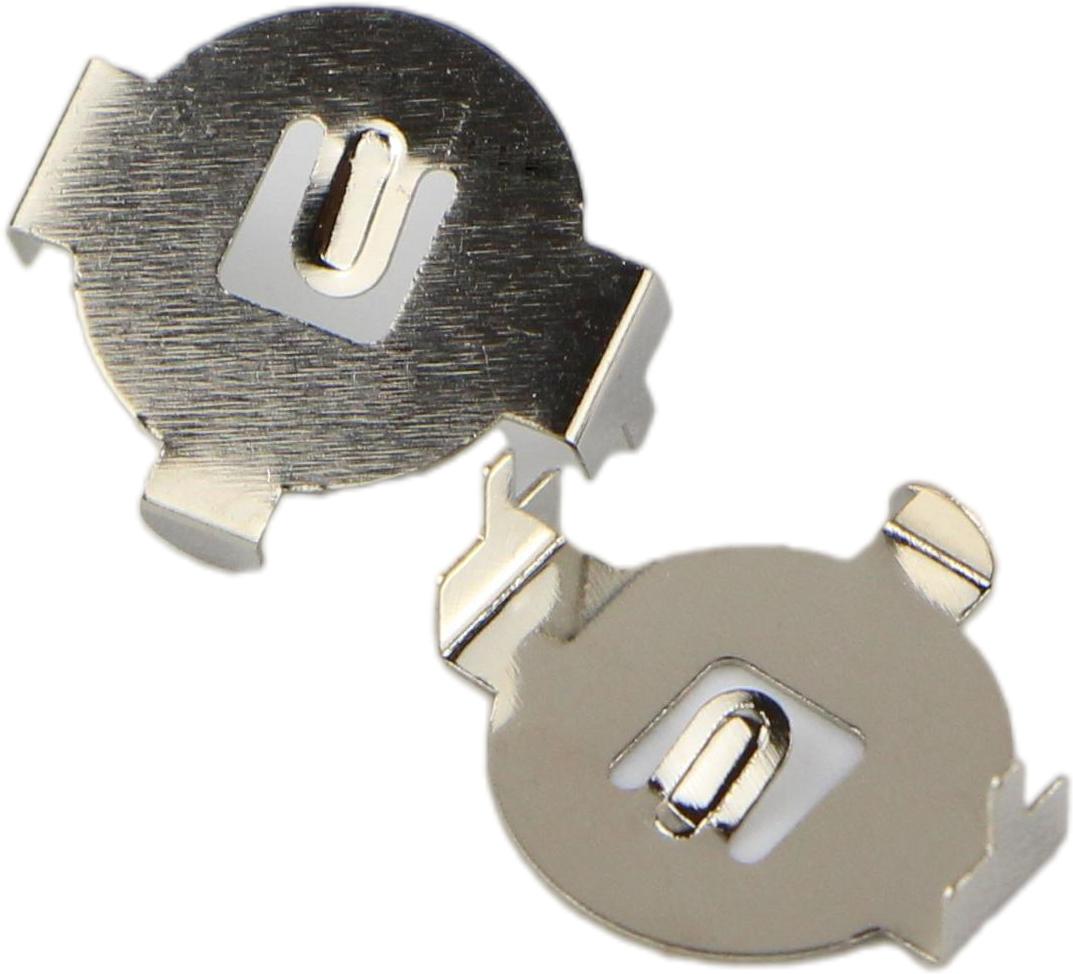 ADAM TECH-BH-127A-1 电池触点、电池夹和电池盒 Phosphor Bronze Nickel Plated Battery Clip