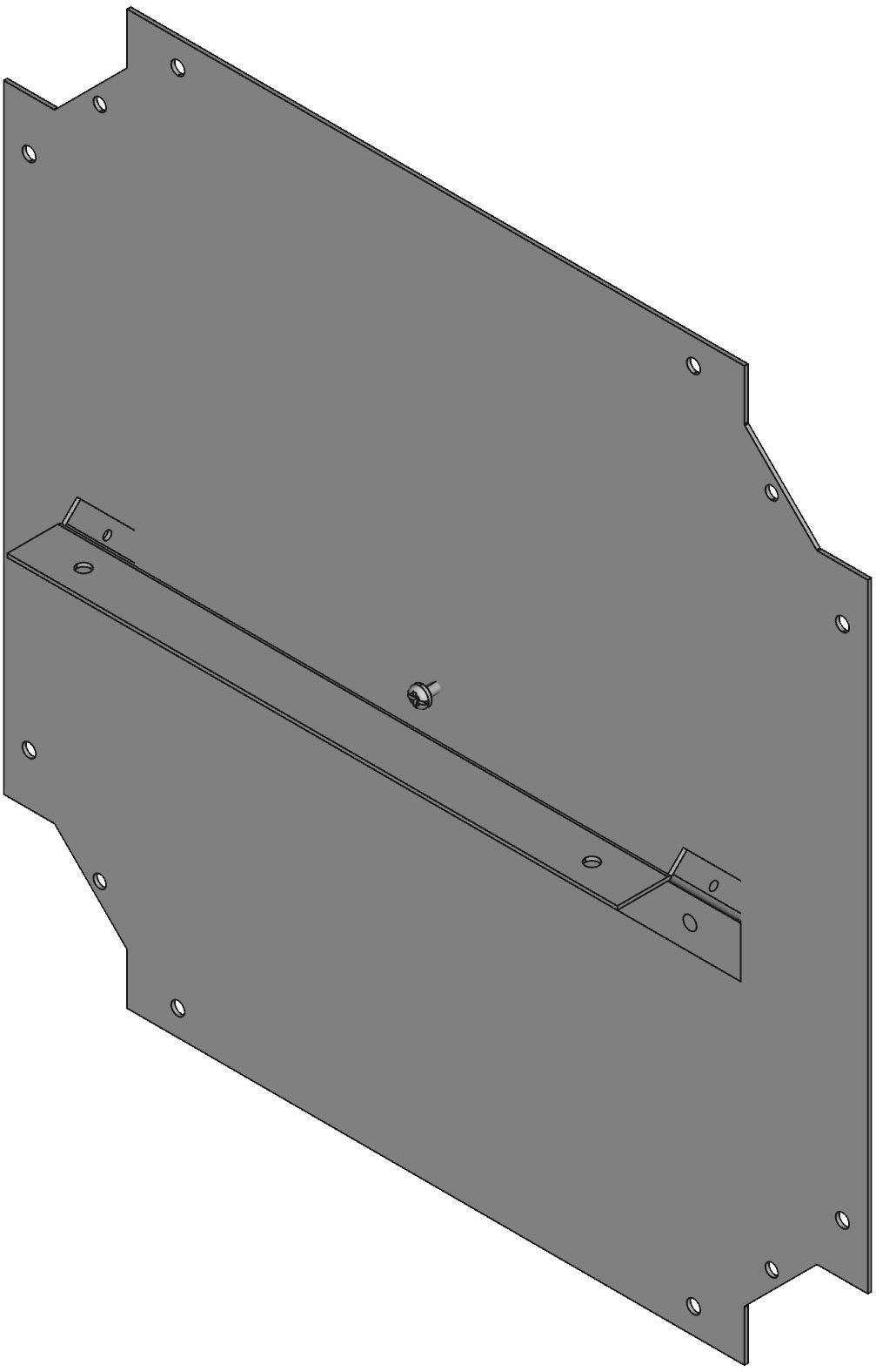 Hammond Manufacturing-CWCF12 Kabelzubehör 1 Lay-In Wireway