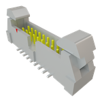 Conn Ejector Header HDR 18 POS 2mm Solder ST Top Entry SMD Tube