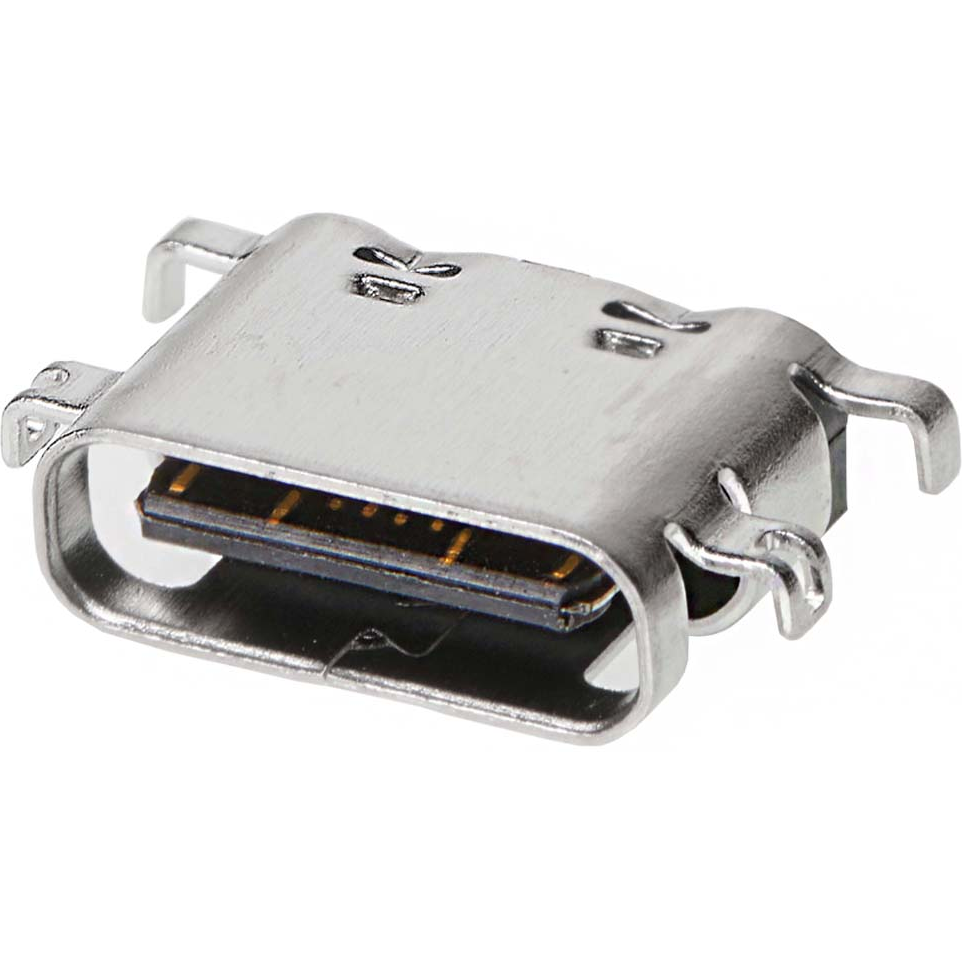 Molex-2169900001 Connector USB Conn USB 2.0 Type C RCP 16 POS 0.5mm Solder RA SMD 16 Terminal 1 Port T/R