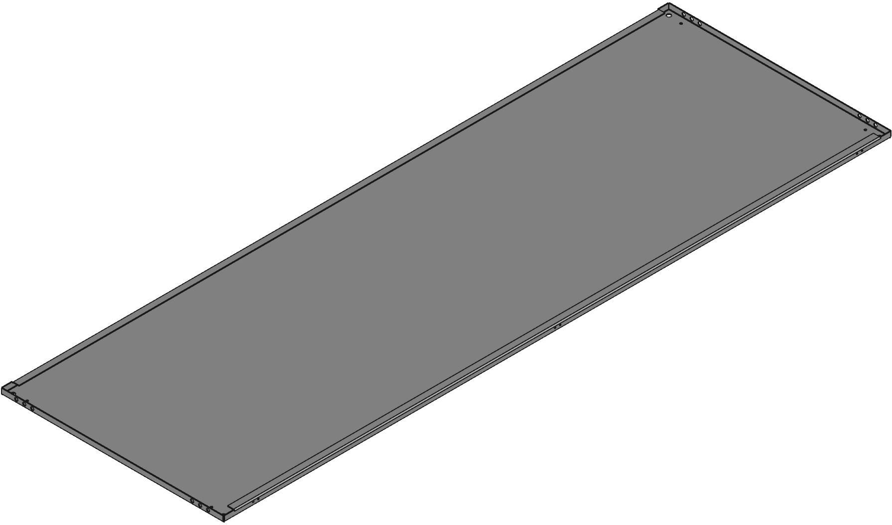 Hammond Manufacturing-HMEP228 null Swing Panel, Steel, Galvanized