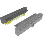 Cable Assembly Flat Ribbon 0.15m 30AWG IDC Connector to 2(IDC Connector) 38 to 38 POS M-F/F IDT-IDT/IDT Bulk