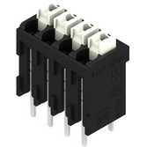 Weidmuller-1825660000 Steckverbinder, Klemmenblöcke Conn PCB Terminal Block 4 POS 3.5mm Solder ST Thru-Hole 12A Tube