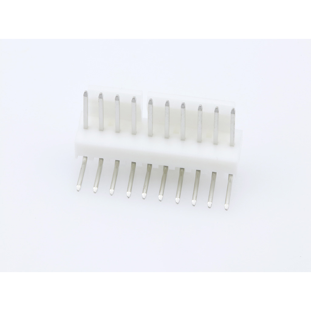 Molex-0022053101 Steckverbinderleisten und Leiterplattenbuchsen Conn Wire to Board HDR 10 POS 2.54mm Solder RA Side Entry Thru-Hole KK Bag