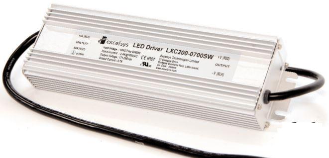 Excelsys Technologies-LXV250-024SW LED-Spannungsversorgung AC/DC LED Power Supply 250W Single 7-Pin