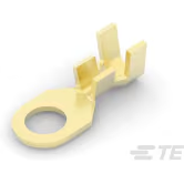 TE Connectivity-41604 Steckverbinderanschlüsse Ring Tongue Terminal 12-14AWG Brass 24.13mm Reel/Strip