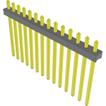 Conn Unshrouded Header HDR 14 POS 2mm Solder ST Top Entry Thru-Hole Bulk