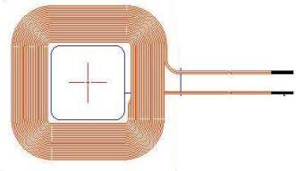 TDK-WR424245-13K2-G Wireless Charging Coils Wireless Charging Coil Receiver 11.9uH 100KHz 0.22OhmDCR Through Hole
