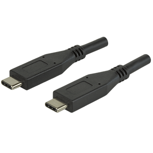 Same Sky (formerly CUI Devices)-CBLT-UC-UC-1 Cable Assembly USB Cable Assembly 1m USB 3.1 Type C to USB 3.1 Type C 24 to 24 POS M-M 24-32AWG
