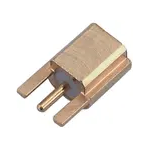 Conn MMCX 0Hz to 6GHz 50Ohm Solder ST Edge Mount F Gold Over Nickel Single