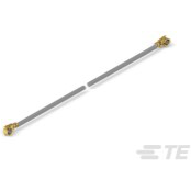 TE Connectivity-2195633-6 Kabelbaugruppen Koaxial Cable Assembly Coaxial 0.2m 32AWG UMCC to UMCC PL-PL