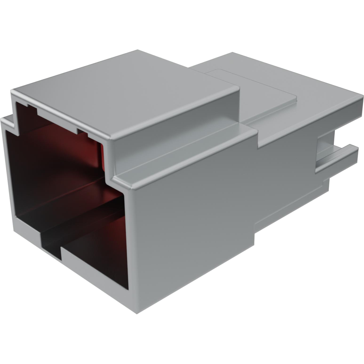 Molex-0309681100 分立接线罩连接器 Conn Housing M 10 POS 2.54mm Crimp ST Cable Mount Gray H-DAC 64™ Bag