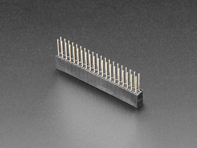Adafruit Industries-2223 Connector Headers and PCB Receptacles Conn Socket Strip SKT 40 POS 2.54mm Solder ST Thru-Hole