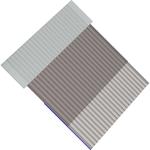 Cable Assembly 0.305m 0.5mm 23 to 23 POS Premo Flex FFC Jumper to Premo Flex FFC Jumper M-M Bag