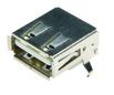 Assmann WSW components, Inc-A-USBSA Connector USB Conn USB 2.0 Type A RCP 4 POS 2mm/2.5mm Solder RA Thru-Hole 4 Terminal 1 Port