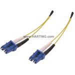 HARTING-33012410020008 Glasfaserkabel-Baugruppen Cable Assembly Fiber Optic 2m Duplex LC to Duplex LC 2 to 2 POS PL-PL