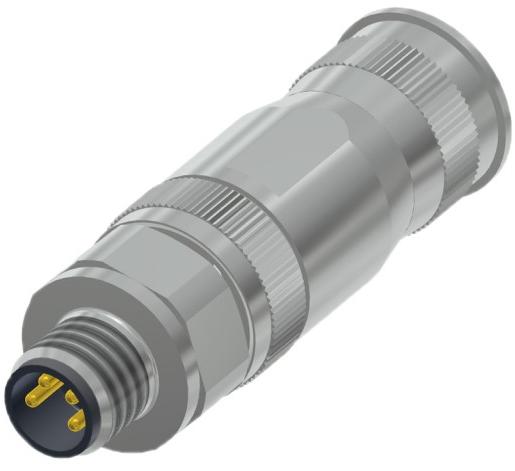 CONEC-42-00035 Conector circular Circular Connector, Brass, Nickel, Gold Plated