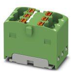 PHOENIX CONTACT-3002771 Bloques terminales del conector Conn Distribution Terminal Block 6 POS Spring Clamp DIN Rail/Panel Mount 17.5A