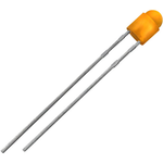 Rohm-SLI-343D8U3F LED LED Uni-Color Orange 611nm 2-Pin T-1 Bulk