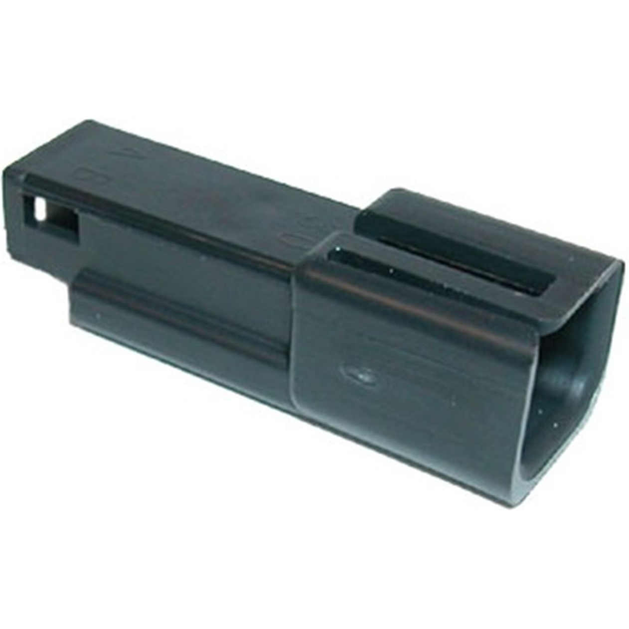 Delphi-12047663 Gaine de câblage de raccordement discret Conn Housing PL 2 POS Crimp ST Cable Mount Black