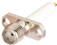 Molex-732510420 射频连接器 Conn SMA 0Hz to 18GHz 50Ohm ST Flange Mount RCP Gold Tray