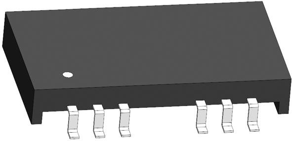 Abracon-ALANL100X1-EF10KT Transformador de telecomunicaciones Telecom Transformer 1CT:1CT 1Ohm Prim. DCR 1.5Ohm Sec. DCR 16 Terminal Gull Wing SMD